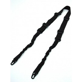 USMC 2-Point Bungee Tactical Rifle Sling Black