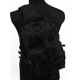 Tactical Utility Gear Sling Bag Backpack Black L