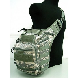 Multi Purpose Molle Gear Shoulder Bag Digital ACU Camo