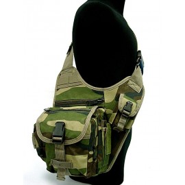 Military Universal Utility Shoulder Bag Camo Woodland