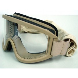 Airsoft X500 SWAT Tactical Goggle Glasses GX2000 Tan