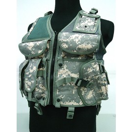 USMC Hunting Combat Tactical Vest Type B Digital ACU Camo