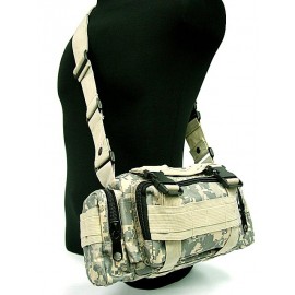 Molle Utility Shoulder Waist Pouch Bag Digital ACU Camo