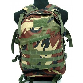3-Day Molle Assault Backpack Camo Woodland