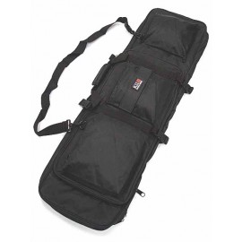 40\" Dual Rifle Carrying Case Gun Bag Black #B