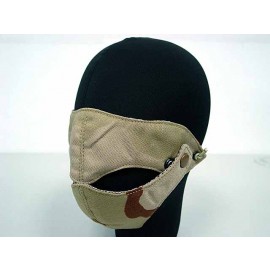 Modular Half Face Protector Mouth Mask Desert Camo