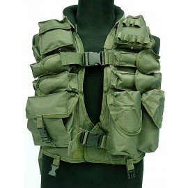 Tactical Airsoft SAS Paintball Hunting Assault Vest OD