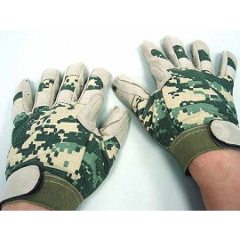 Full Finger Light Weight Duty Gloves Digital ACU Camo