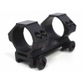 30mm Low Profile QD Scope Dual Ring 20mm RIS Mount