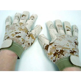 Full Finger Light Weight Duty Gloves Digital Desert Camo