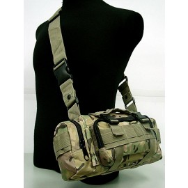 Molle Utility Shoulder Waist Pouch Bag Multi Camo