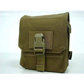 Flyye 1000D Molle M60 100rds Ammo Magazine Pouch Coyote Brown