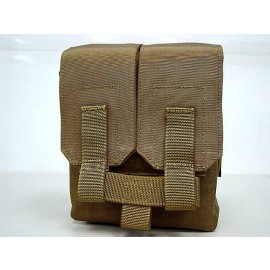 Flyye 1000D Molle M249 200rds Ammo Magazine Pouch Coyote Brown