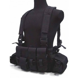 Flyye 1000D Tactical LBT 1961A Band Chest Rig Vest Black