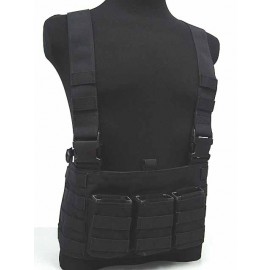 Flyye 1000D Molle LAW ENF Magazine Chest Rig Vest Black