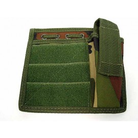 Molle MOD Map Torch Admin Pouch Camo Woodland