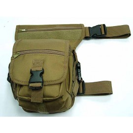 Drop Leg Utility Waist Pouch Carrier Bag Coyote Brown