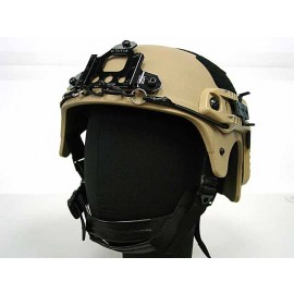 IBH Helmet with NVG Mount & Side Rail Tan