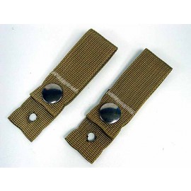 Tactical Helmet Universal Goggle Retention Straps Coyote Brown