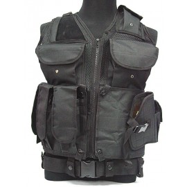 USMC Hunting Combat Tactical Vest Type A Black