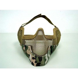 Black Bear Airsoft Stalker BAT Style Raider Mesh Mask Multi Camo