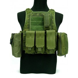 USMC MOD Molle Assault Plate Carrier Vest OD