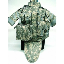 OTV Body Armor Carrier Tactical Vest Digital ACU Camo