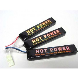Hot Power 11.1V 2200mAh 15C Li-Po Li-Polymer Battery Triplet