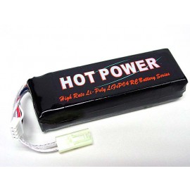 Hot Power 11.1V 2500mAh 15C Li-Po Li-Polymer Battery