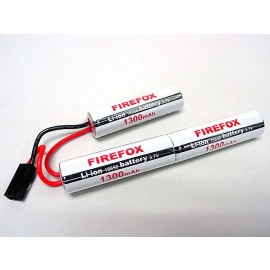 Firefox 11.1V 1300mAh Li-ion Airsoft CQB/R Battery