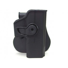 IMI Style GLOCK 17/19 RH Pistol Paddle Holster Black