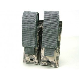 Molle Double Pistol Magazine Pouch Ver.2 Digital ACU Camo