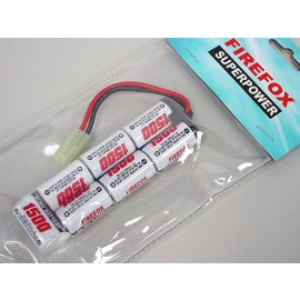 Firefox 8.4V 1500mAh Ni-MH Airsoft AEG RC Mini Battery