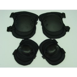 MIL FORCE Advanced Tactical Knee & Elbow Pads Black