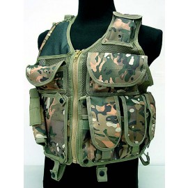 USMC Hunting Combat Tactical Vest Type B Multi Camo