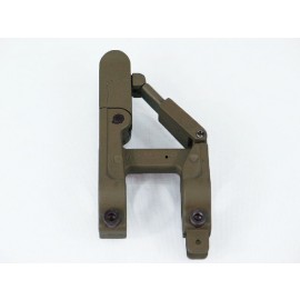 ARMS 41-B Silhouette Style Folding Front Sight for M4 Tan