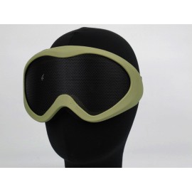 Airsoft X400 No Fog Metal Mesh Tactical Goggle Tan