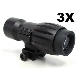 3x 28mm Magnifier Scope For Aimpoint EOTech w/QD Mount