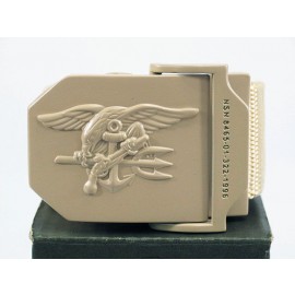 US Navy Seals Eagle Tactical BDU Nylon Duty Belt Tan