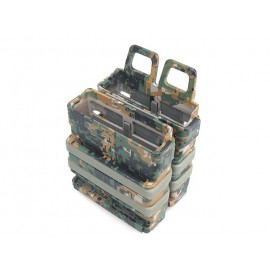 Molle FastMag Magazine Clip Set for 7.62 AK/M14 Marpat Woodland