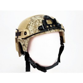 IBH Helmet with NVG Mount & Side Rail Digital Desert Camo