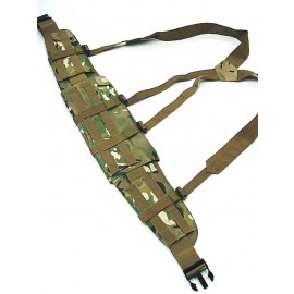 Molle II Panel Platform Waist Belt Suspender Multi Camo