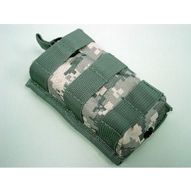 Molle Open Top Magazine/Walkie Talkie Pouch Digital ACU Camo