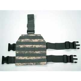 Airsoft Molle Drop Leg Panel Platform Digital ACU Camo