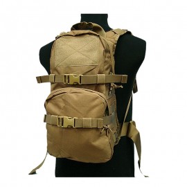 Tactical Utility Molle 3L Hydration Water Backpack Coyote Brown