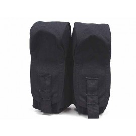 Flyye 1000D Molle Double AK Magazine Pouch Black