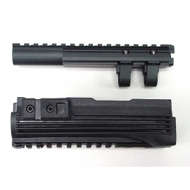 Airsoft AK Upper RIS Handguard System with Top Rail