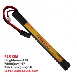 Firefox 7.4V 1200mAh LiPo Li-Po Li-Polymer Stick Battery 20C F2R12M