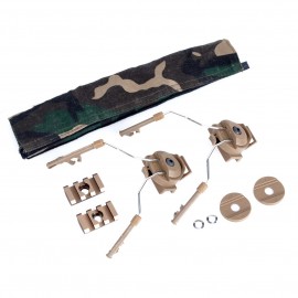 Z-Tactical Helmet Rail Adapter Set for Comtac I/II Headset Tan