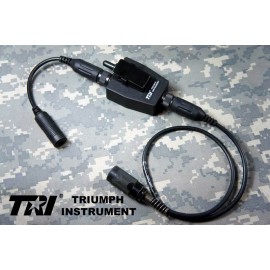 TRI TEA Style G-Switch-II PTT For TRI PRC-152 / 148 Military 6-Pins Ver